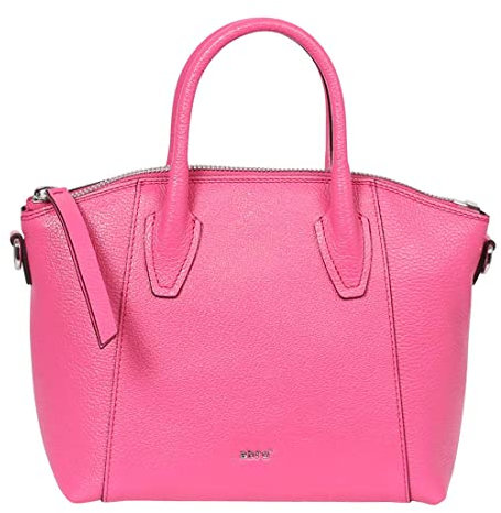 Abro Leather Ariete Ivy Handbag Pink