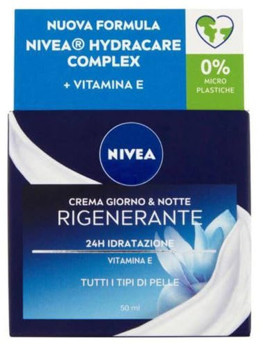 Nivea Regenerierende Tag- & Nachtcreme, 24 Stunden, feuchtigkeitsspendend, 50 ml