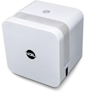 GROWMANIA Deshumidificador Pequeño 23W Potencia | Deshumidificador ideal para Armarios, Invernaderos y Habitaciones con Tecnología ERS | Súper Silencioso | Luz LED