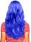 Hatstar Sexy Damen Langhaar Perücke | Frauen Wig lockig - gewellt | Accessoire für Fasching, Karneval und Motto Party (blau)