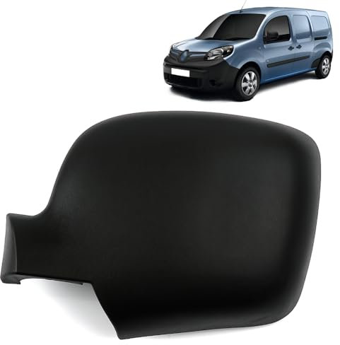 ROBUST Car Door Wing Mirror Cover Black Left Passenger Side for Renault Kangoo 7701068844 2009-2013