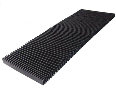 RAHBI Fräsmaschine Flexible Schutz Staub Tuch 3-proof Tuch Schützende Flache Akkordeon Faltenbalg Abdeckung Werkzeug 1500x15mm CNC Maschine Teile leisurely(265mm)