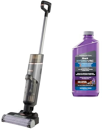 Shark HydroVac Kabelloser Nass Trockensauger mit antimikrobieller Bürstenrolle, WD210EU HydroVac Multi-Oberflächenreiniger, Nachfüllpackung, 1 l, mit Geruchsneutralisierer,5320NU200EUUK
