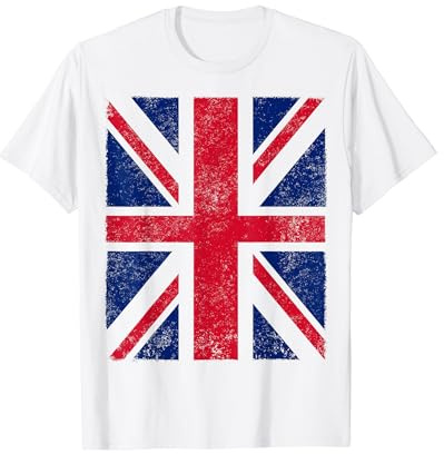 Bandera Union Jack | Inglaterra Gran Bretaña Reino Unido Camiseta