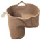 VieDéco Treppenkorb aus stabiler Baumwolle in Beige *Für mehr Ordnung im Zuhause* Stufenkorb, Treppenkorb Stufenkorb, Treppentasche, Treppen Organizer, Stair Basket