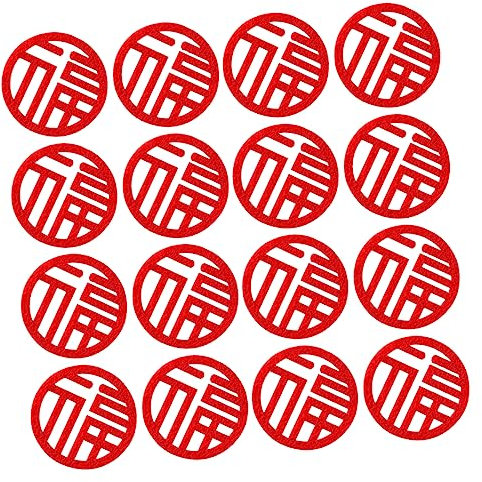 MAGICLULU 90Stücke Fensteraufkleber Neujahrsdeko Aus Langlebig Für Glastüren Und Wände Festliche Für Chinesische Neujahr