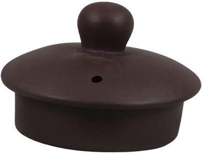 ABOOFAN Ceramic Tea Cup Lid Replacement for Teapot Supplies Functional Teacup Lid Hole for Kitchen Use Decorative Teapot Accessory