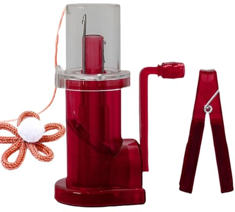 Schnellkabelstrickmaschine, Easy -Weave -Strickwerkzeug, Haushaltsspulenmühle, Empfindliche Gegenwart, Große Auswahl An Anwendungen, 9,3 Cm, Zum Nähen Von Untersetzern, Namensschilds Und Kreativen Pro