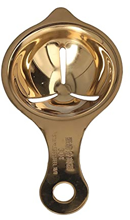 Glomora Eiertrenner, Stainless Steel Egg Separator Eiertrenner Edelstahl Eiweiß Eidotter Trenner Mit Griffen Eitrenner Eigelbtrenner Eidottertrenner Eiweißtrenner Spülmaschinen geeignet