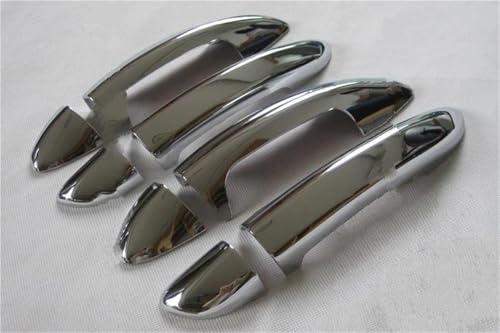 Schutzabdeckung für Außentürgriffe Für VW Für Passat B6 3C 2006–2011 Chrom-Türgriffabdeckung Zierleiste Auto-Styling-Zubehör