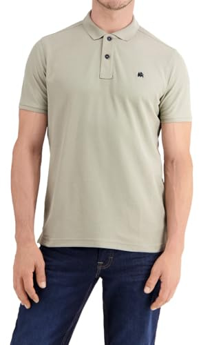 Klassisches Herren Poloshirt (DE/NL/SE/PL, Alphanumerisch, XXL, Regular, Regular, 707 - Soft Stone)