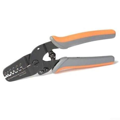 Hoppipola IWS-2820M Pince à sertir ouverte pour bornes AWG 28-20, pince pour connecteurs JST/Molex, pince à sertir ergonomique