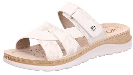 Rohde Damen Pantolette mit weicher Lederdecksohle Baviera 1317