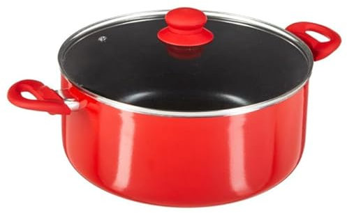 FIVE Simply Smart - Faitout en Aluminium Essentielle 28cm Rouge