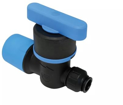 25mm to 22mm Copper SPEEDFIT MDPE Stop Tap - UGSTV2522 - Pack of 2