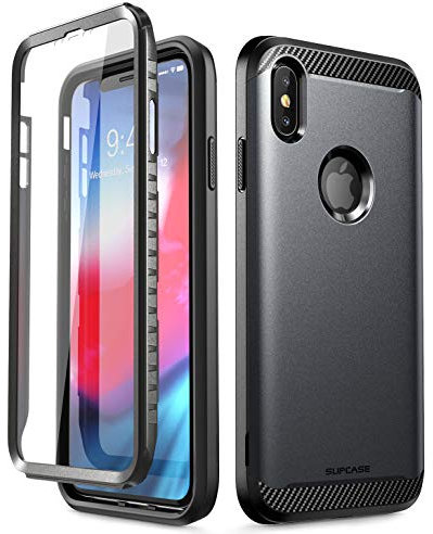 SUPCASE Ser Flymon Unicorn Beetle Neo Series Full-Body Protective Shockproof Case for 6.5-Inch Apple iPhone XS Max (2018 Release), Black