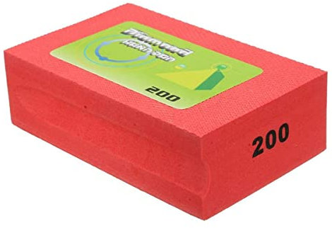 Sanding Blocks Polishing Grinding Block Diamond Polishing Hand Pads Block for Granite Marble Glass Grinding 60-3000Grit (200 Grit)