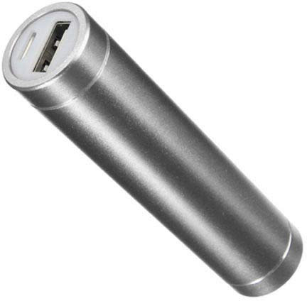 Cargador externo para iPhone 12 Pro Max Universal Power Bank 2600mAh (plata)