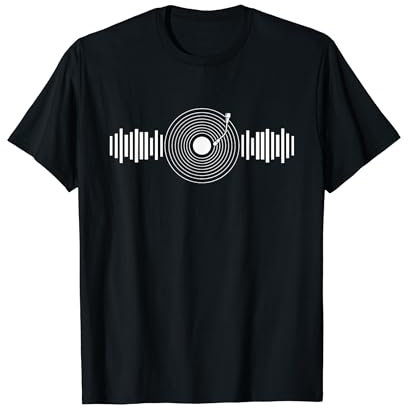 Schalplatte Vinyl Geschenkidee T-Shirt