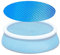 APJJ Bache a Bulle Piscine Rectangulaire 2 X 3 m, Bache Bulle Piscine Bleu, Bâche à Bulles Piscine, Bache Piscine Rectangulaire pour Piscine Hors Sol