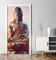 MyMaxxi - Tür bekleben mit Türtapete Türposter Türfolie Selbstklebend 90x200 Buddha - Tür verschönern Türaufkleber ? Türposter Türklebefolie Buddhismus Asien rosa