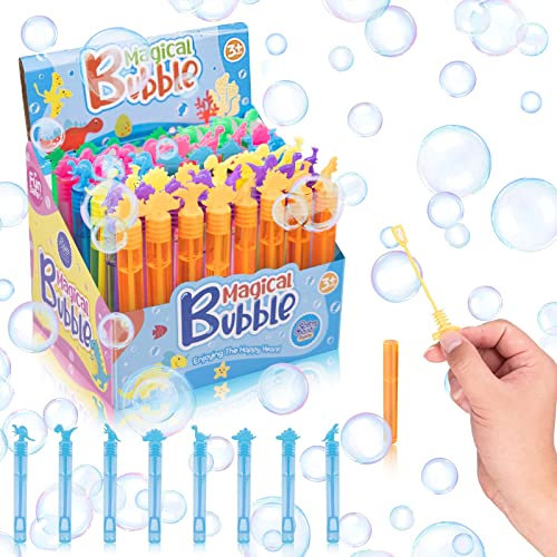48 Stück Seifenblasen Kinder Mitgebsel, Seifenblasenstab Für Kinder, Dinosaurier Seifenblasen Hochzeit Kindergeburtstage Strand Geburtstag Garten Outdoor Sommer Party Spielzeug Seifenblasen Stab