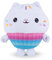 Famosa Softies - Cakey Cat Plüschtier aus der Zeichentrickserie Gabby's Dollhouse, 25cm, weich, anschmiegsam, 100% recyceltes Fasermaterial, für Kinder jeden Alters, Famosa (760022356)