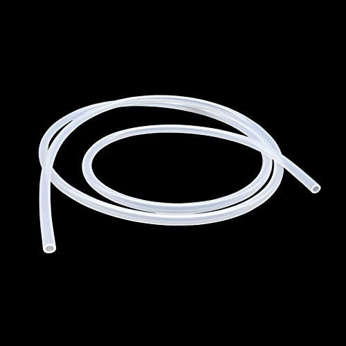 iMeistek Manguera de silicona flexible de grado alimenticio, 6 mm ID x 8 mm OD, longitud de 3 metros, tubo de manguera de agua y aire para transferencia de bombas