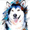 BIIONE Malen Nach Zahlen Kits Für Erwachsene Anfängermalen Nach Zahlen Hund Tier Ölbild Nach Zahlen 40 X 50 Cm Ohne Rahmen Acryl-Ölfarben-Kits Moderne Wanddekorationkreative Digitale Leinen Leinwa