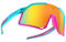 Dynafit Trail EVO Sunglasses Sonnenbrille, Erwachsene, Unisex, Silvretta/Pink Cat 3 (mehrfarbig), Einheitsgröße