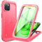 Cozycase Cover Per iPhone 15 Plus Impermeabile Antiurto - Militare 360° Indistruttibile 【IP68 Waterproof】 Custodia Subacquea Anticaduta Antishock Antigraffio Antipolvere Antiscivolo Integrale - Rosa