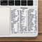 Tastatur Shortcut-Aufkleber für PC-Referenztastatur, Keyboard Shortcut-Aufkleber Photoshop Shortcut-Aufkleber für Mac OS Laptop Desktop (für Photoshop)