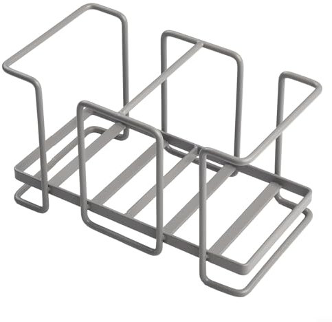 SPORTARC Étagère de rangement pour tasses à café domestique, distributeur de tasses, porte-gobelets en papier, organisateur de rangement pour maison, café, magasin, fête de mariage (gris)