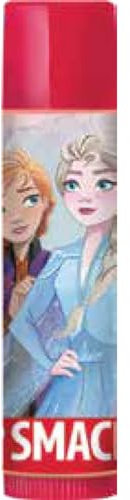 Lip Smacker Disney Frozen, Elsa Bálsamo de Labios Individual para Niños, Seguro de Usar y sin Color para un Acabado Natural, Sabor Stronger Strawberry