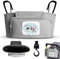 Bumaby Bolso Carro Bebe + Gancho Adicional. Bolsa Carro Bebe Pañalera con Bolsillo Toallitas, 2 Compartimentos Botella/Biberón y Bolsillo para Documentos... Bolso Maternidad de Diseño.