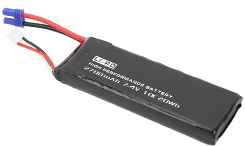 7.4V 2700mAh Lipo Battery, Powerful and Safe 7.4V 2700mAh 10C Battery for H501S
