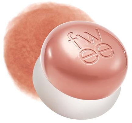 fwee Blurry Pudding Pot | Airbrushed Blush & Lip, Buildable Pigment, Long-lasting, Lightweight, Easy to Blend, Natural Soft Matte Finish - Be (Brownish Nude) | 0.17 oz