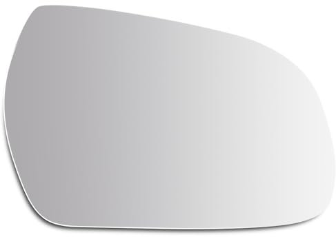 SENZEAL Spiegelglas Rechts Beifahrerseite Beheizbar mit Trägerplatte für Audi A3 8P A4 8K B8 A5 8T 8K0857536F Außenspiegel Glas Ersatz (Rechts)