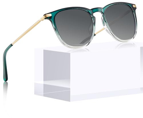 TSEBAN Vintage Polarisierte Damen Sonnenbrille Frauen 100% UV Schutz Sonnebrille R13