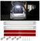 CGEAMDY 2 Stücke Led Auto Lichtleiste, Auto Innenraum Lichtleiste, Led Lichtleistes Mit EIN/Aus-Schalter, Auto-Kofferraum-Lichtleiste, Kofferraum-Lichtleiste, Lichtleisten-Kofferraum Auto(120 Perlen)