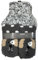 Olivia Rocco Hot Water Bottle & Socks Set Animal Design with Cover 1L Natural Rubber Thermotherapy Long Lasting Warm Winter Gift, Dog