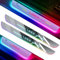 2pcs Car Door Pedal Light, Led Door Sills For Car Magnetic, Led Door Sills For Car, 7 Colors/28 Change Modes Car Door Welcome Courtesy Lights(A Front Door 550 * 45mm)
