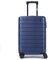 Mixibaby Gorilla Hartschalen Koffer Trolley Reisekoffer Rollkoffer Handgepäck mit 4 Zwillingsrollen, Farbe:Blau PP23