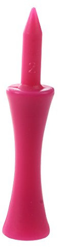 Asyduey 100 Stueck Golf Tee Doppelstock Hot Pink T SN006 60MM
