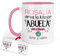 Kembilove Taza Personalizada Abuela | Regalo Día de la Madre | Tazas con Nombre de Nietos | Idea Original y Emotiva para la Mejor Abuela | Taza de Cerámica 350ml (Modelo 5)