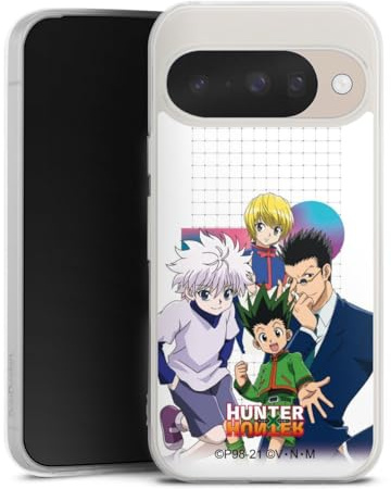 Silikon Hülle kompatibel mit Google Pixel 10 Case transparent Handyhülle Hunter x Hunter Offizielles Lizenzprodukt Fanartikel