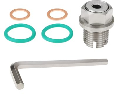 LT Easiyl M16.1-1.5x15MM Kit de réparation autotaraudant pour bouchon de vidange d'huile pour automobiles, SUV, camions légers
