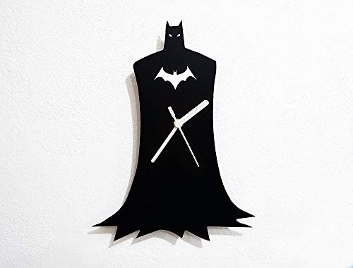 Superhero Silhouette - Wall Clock
