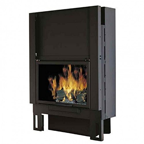 EDILKAMIN Foyer fermé à Bûches avec Ventilation Forcée Tekno 1 Italienne Cheminées