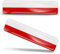 Biomar Labs® 2 x Aufkleber 3D Gel Silikon Stickers Poland Flag Polen Polnische Flagge Fahne Flag Autoaufkleber F 16